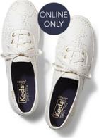 Keds Champion Mini Bird Cream Gold, Size 5.5m Women Inchess Shoes