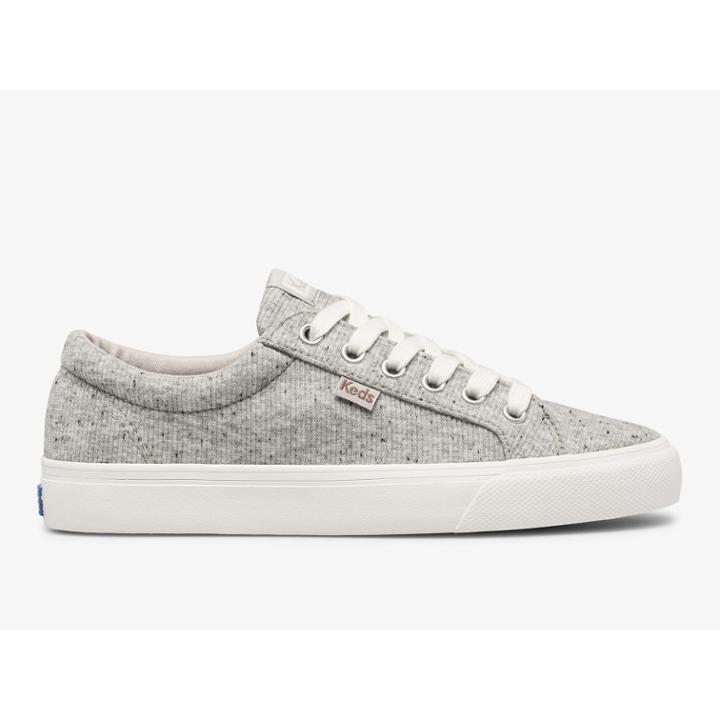 Keds Jump Kick Speckle Knit Gray, Size 7m Women Inchess Shoes