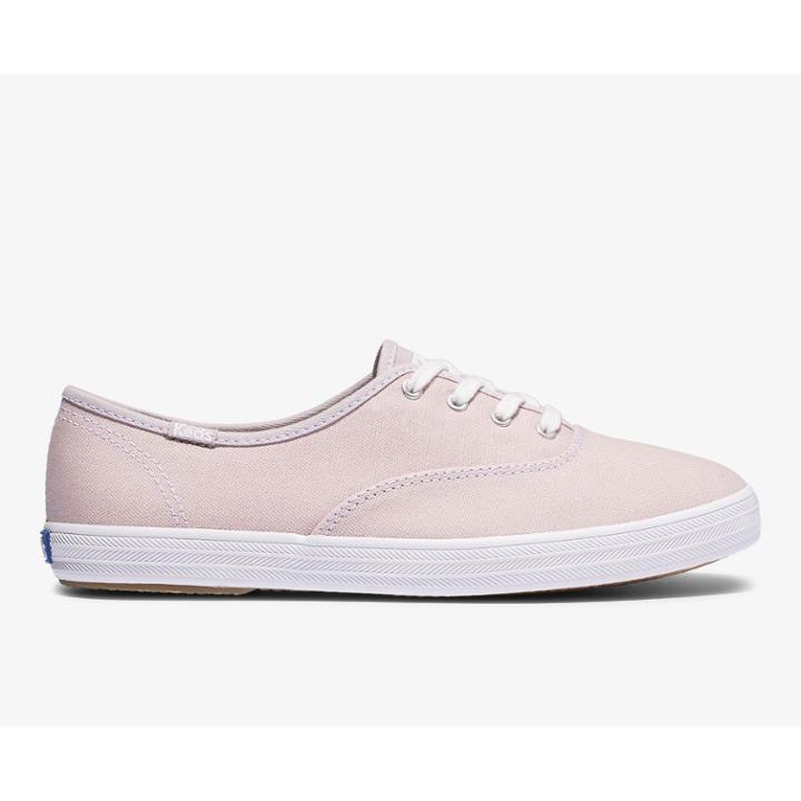 Keds Champion Feat. Organic Cotton Mauve, Size 9m Women Inchess Shoes