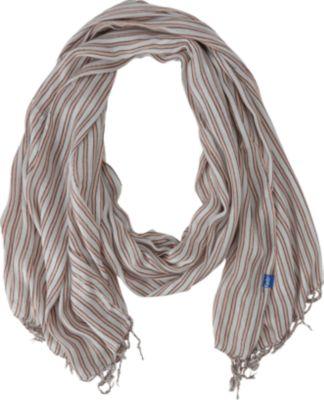 Keds Fringe Scarf Coral Stripe