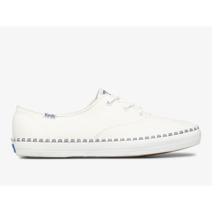 Keds Champion Wave White, Size 6m Women Inchess Shoes