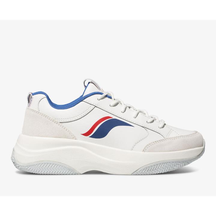Keds K-89 Leather White Blue Red, Size 7m Women Inchess Shoes