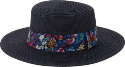 Keds Liberty Straw Hat Floral Navy Liberty Floral