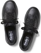 Keds Craze T-toe Leather Black, Size 5m Women Inchess Shoes