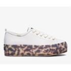 Keds Triple Up Leather Tortoise Foxing White, Size 9.5m Women Inchess Shoes