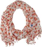 Keds Fringe Scarf Coral Poppy