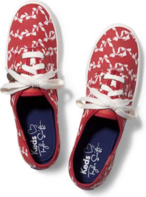 Keds Taylor Swift Inchess Champion Bow Stripe Red