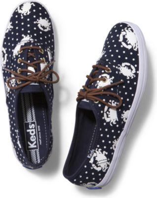 Keds Champion Crab Dot Navy