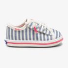 Keds Kickstart Crib Preppy Stripe Blue, Size 2m Keds Shoes
