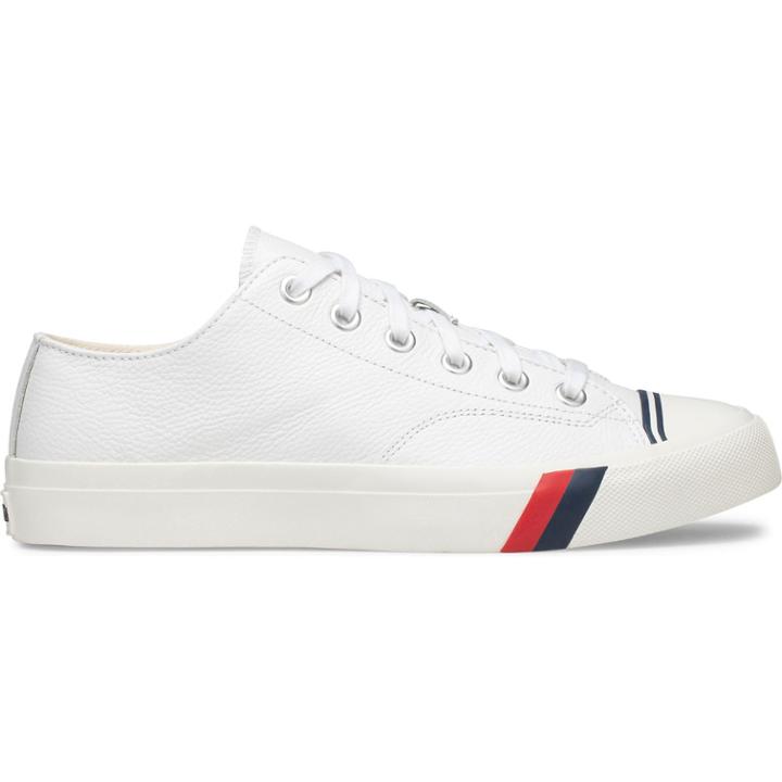 Pro-keds Unisex Royal Lo Classic Leather White, Size 7.5m Keds Shoes