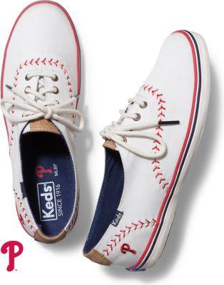 Keds Champion Mlb&reg; Pennant Philadelphia Phillies, Size 6m Women Inchess Shoes