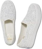 Keds X Kate Spade New York Triple Decker Glitter Cream, Size 5m Women Inchess Shoes