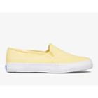 Keds Double Decker Feat. Organic Cotton Light Yellow, Size 9m Women Inchess Shoes