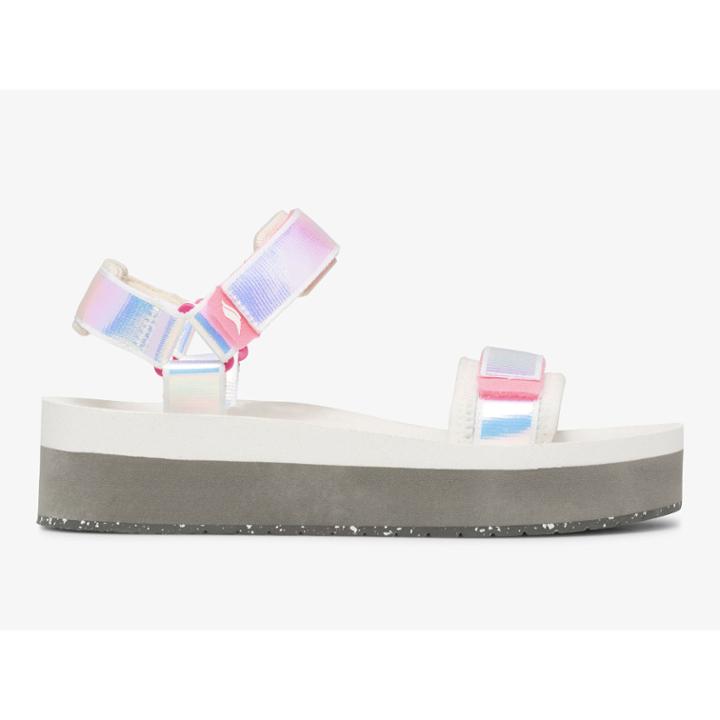 Keds Trio Platform Iridescent Multi Pink, Size 10m Women Inchess Shoes