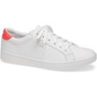 Keds Ace Leather. White Coral, Size 9.5m Women Inchess Shoes