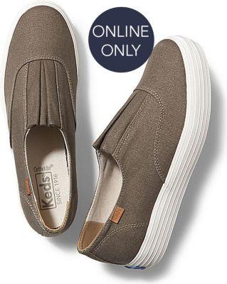 Keds Triple Origami Olive, Size 6m Women Inchess Shoes