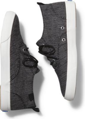 Keds Triumph Mid Salt & Pepper Black, Size 5m Women Inchess Shoes