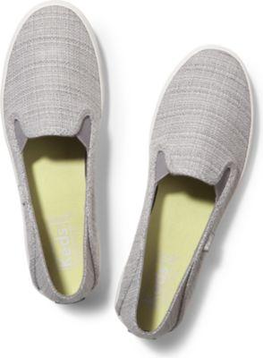 Keds Crashback Woven Light Gray, Size 5m Women Inchess Shoes