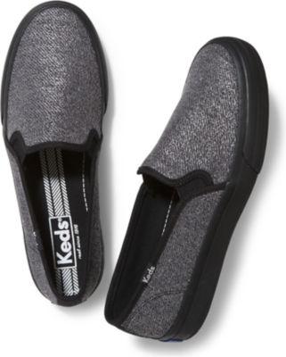 Keds Double Decker Metallic Sweatshirt Black Black
