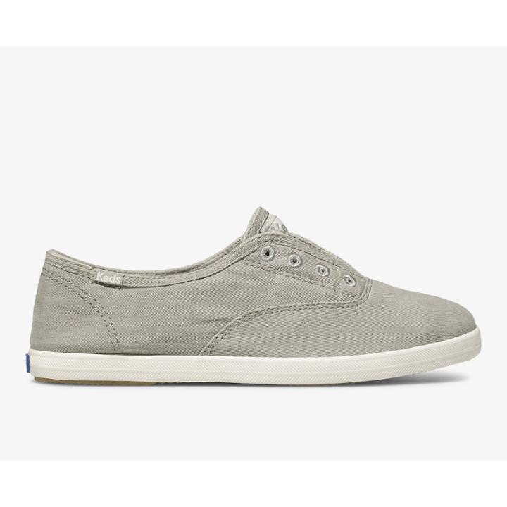 Keds Chillax Seasonal Washable Drizzle Grey, Size 5m Women Inchess Shoes