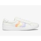 Keds Ace Leather Wavy Print White Multi, Size 8.5m Women Inchess Shoes