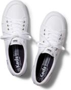 Keds Vollie Leather White, Size 5.5m Women Inchess Shoes