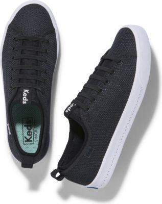 Keds Driftkick Heathered Mesh Black, Size 6m Women Inchess Shoes