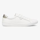 Keds Ace Leather. White Champagne, Size 6.5m Women Inchess Shoes