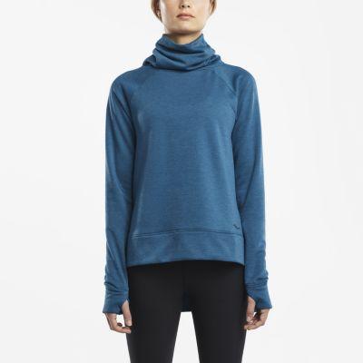 Keds Funnel Neck Sweatshirt Deep Sea, Size 1x Women Inchess Shoes
