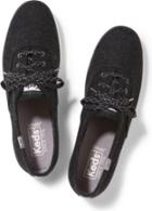 Keds Champion Wool Black, Size 5m Women Inchess Shoes