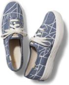 Keds Triple Abstract Dark Blue, Size 5m Women Inchess Shoes
