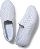 Keds Double Decker Perf White, Size 5.5m Women Inchess Shoes