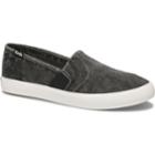Keds Clipper Washed Solids Black, Size 8.5m Women Inchess Shoes