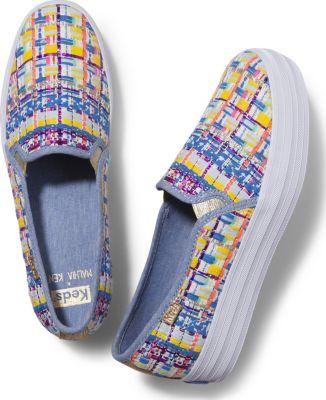 Keds X Malhia Kent Triple Decker Klein Blue Yellow Multi, Size 7m Women Inchess Shoes