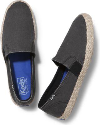 Keds Chillax A-line Jute Black, Size 5m Women Inchess Shoes