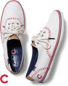 Keds Champion Mlb&reg; Pennant Chicago Cubs, Size 5m Women Inchess Shoes