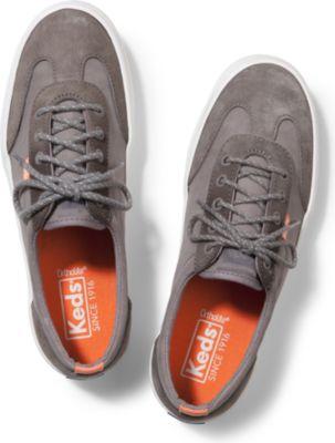 Keds Tournament Nylon/suede Gray, Size 5m Women Inchess Shoes