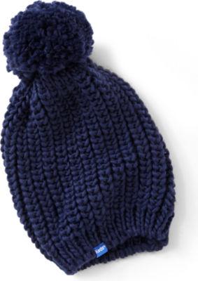 Keds Chunky Knit Pom Beanie Peacoat
