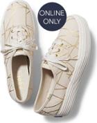 Keds Triple Abstract Natural Gold, Size 5.5m Women Inchess Shoes