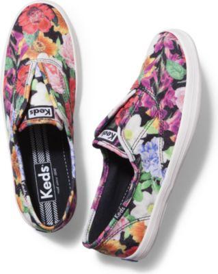 Keds Champion Laceless Tropical Floral Black Multi