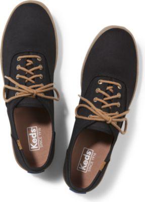 Keds Men Inchess Champion Fall Black, Size 8m Men Inchess Shoes