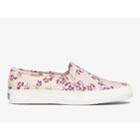 Keds Double Decker Spring Floral Tan, Size 8.5m Women Inchess Shoes
