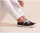 Keds Washable Champion Feat. Organic Cotton Black, Size 8.5m Women Inchess Shoes