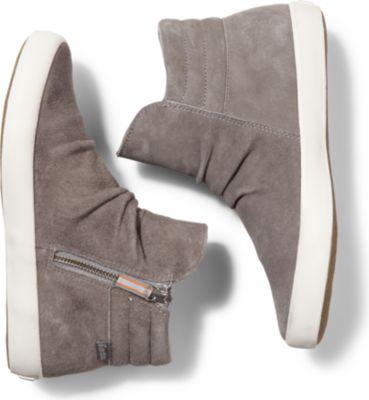 Keds Midtown Zip Suede Gray, Size 5m Women Inchess Shoes