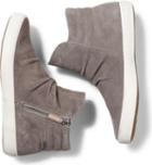 Keds Midtown Zip Suede Gray, Size 5m Women Inchess Shoes