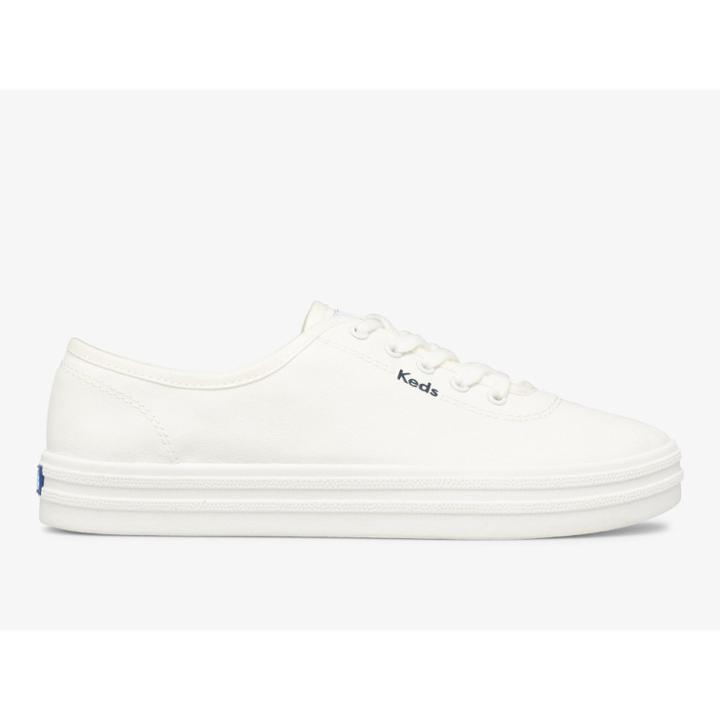 Keds Breezie Canvas White, Size 10m Women Inchess Shoes