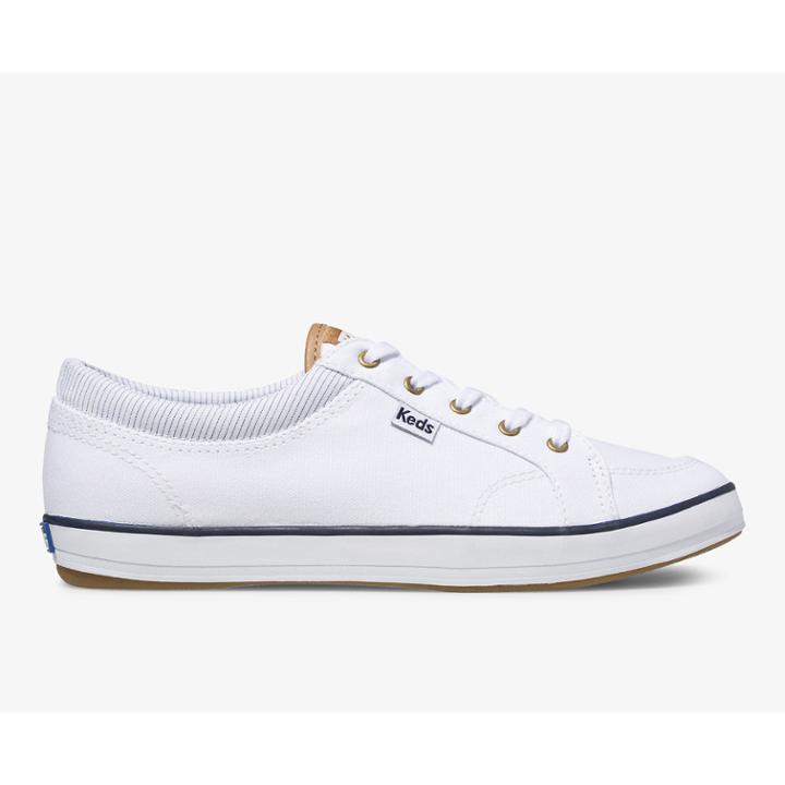 Keds Center White Chambray, Size 8.5m Women Inchess Shoes