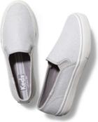 Keds Double Decker Metallic Sweatshirt Light Gray