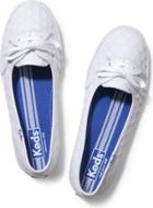 Keds Teacup Eyelet White, Size 5m Women Inchess Shoes