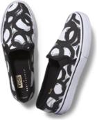 Keds X Partyskirts Double Decker Blackwhitecircle, Size 7.5m Women Inchess Shoes